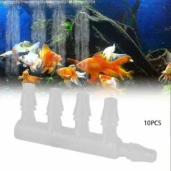 BAICCCF Robinet De Cuve De Récupération D'eau 10 Pièces Connecteurs De Tuyau D'air Transparents Pompe à Air D'aquarium Connecteur De Tuyau à Cinq Voies Pour Accessoire D'aquarium, 4.8mm 10 BAICCCF Robinet De Cuve De Récupération D'eau 10 Pièces Connecteurs De Tuyau D'air Transparents Pompe à Air D'aquarium Connecteur De Tuyau à Cinq Voies Pour Accessoire D'aquarium, 4.8mm -Promos Récupération Magasin 64771443 4