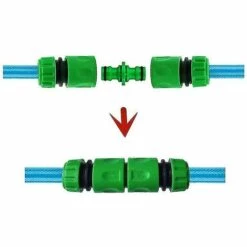 BAICCCF Robinet De Cuve De Récupération D'eau Connecteur De Tuyau D'arrosage Connecteur D'arrosage Accessoires De Tuyau (6 Connecteurs De Tuyau Rapides, 3 Connecteurs Mâles Doubles), Kit De Connexion Rapide Et Facile. -Promos Récupération Magasin 64771448 4