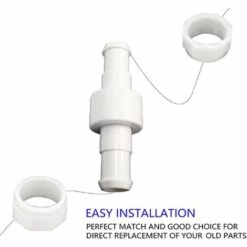 BAICCCF Robinet De Cuve De Récupération D'eau Kit De Remplacement De Tuyau Pivotant Pour Nettoyeur De Piscine, Pièce De Rechange De Rechange D20 D15 Pour Zodiac Polaris 180, 280, 380, 480 Pool Cleaner Poo -Promos Récupération Magasin 64771451 3