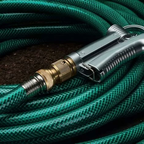 BAICCCF Robinet De Cuve De Récupération D'eau Tuyau D'arrosage Raccord Rapide Tuyau D'arrosage Extensible Connecteur Adaptateur Mâle à Femelle Pour Robinet Et Jet, 2 Ensembles 7 BAICCCF Robinet De Cuve De Récupération D'eau Tuyau D'arrosage Raccord Rapide Tuyau D'arrosage Extensible Connecteur Adaptateur Mâle à Femelle Pour Robinet Et Jet, 2 Ensembles – Image 5