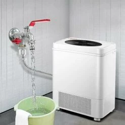 BAICCCF Robinet De Cuve De Récupération D'eau Lot De 2 Connecteurs De Robinet Universels En Cuivre Argenté De 1/2 Pouce Pour Tuyau D'arrosage Et Raccords De Raccordement De Robinet Adaptateurs De Robinet Pour La Cuisine -Promos Récupération Magasin 64771462 4