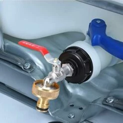 MINKUROW Adaptateur De Réservoir(robinet En Alliage Et Bec En Laiton) Pour IBC Connecteur à Filetage 1/2", Robinet Cuve 1000L Robinet Recuperateur Eau De Pluie, Robinet Sortie Raccord Vanne Robinet Raccords De Tuyau D'arrosage 11 MINKUROW Adaptateur De Réservoir(robinet En Alliage Et Bec En Laiton) Pour IBC Connecteur à Filetage 1/2", Robinet Cuve 1000L Robinet Recuperateur Eau De Pluie, Robinet Sortie Raccord Vanne Robinet Raccords De Tuyau D'arrosage -Promos Récupération Magasin 64806003 5