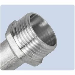 LLOVE Robinet Cuve 1000L Recuperateur Eau De Pluie, Adaptateur Réservoir D'eau IBC 1/2' Double Pluie,Robinet En Matériau Alliage Fabriqué PP Filetage Gros 60 Mm -Promos Récupération Magasin 64870315 5