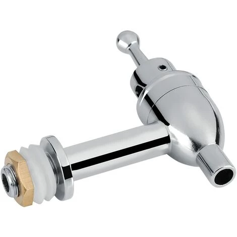 LLOVE Robinet De Bière En Cuivre Distributeur De Boissons Pour Camping Pique-Nique En Acier Inoxydable Remplacement Pour Bar à Vin De De Boisson Spigot (Chrome 12mm) 5 LLOVE Robinet De Bière En Cuivre Distributeur De Boissons Pour Camping Pique-Nique En Acier Inoxydable Remplacement Pour Bar à Vin De De Boisson Spigot (Chrome 12mm) – Image 3