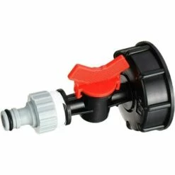 OSQI IBC Adaptateur Pour Réservoir D'eau De Jardin IBC S60X6 Avec Robinet Et Raccord -Promos Récupération Magasin 65500285 3