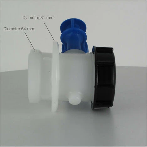 Vanne à Piston 2'' - Sortie Mâle S60X6 - Joint PCP - Werit 4 Vanne à Piston 2'' - Sortie Mâle S60X6 - Joint PCP - Werit – Image 2