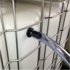 MULTICUVES Pack Trop-plein Cuve Eau Embout Droit Ø 15 Mm + 2M Tuyau