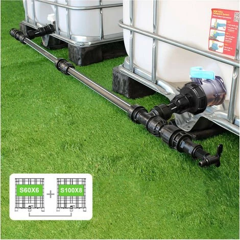 MULTICUVES Kit Raccordement 2 Cuves Eau 1000 L - S60X6 / S100X8 3 MULTICUVES Kit Raccordement 2 Cuves Eau 1000 L - S60X6 / S100X8