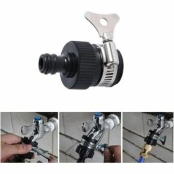 Deckon Jeu De Raccords Pour Tuyaux De Jardin En Plastique Y Compris Connecteur à Dégagement Rapide Raccord De Robinet à Raccord Fileté 1/2 '' 3/4 'et Connecteur De Robinet Rond Pour Jardin Et Maison -Promos Récupération Magasin 66077113 5