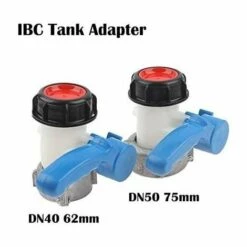 JOORRT Vanne Papillon De Rechange Pour Cuve IBC Jusqu'à 1000 L Ou Citerne, Avec Adaptateur Pour Bride DN50 (75 Mm, Aluminium) -Promos Récupération Magasin 66165013 5