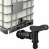 YEURIé Robinet Cuve Plastique,Adaptateur De Boîte De Rangement D'eau IBC,Adaptateur Robinet Tuyau Arrosage,pour Recuperateur Eau De Pluie, Recuperateur D Eau De Pluie, 3/4" -Promos Récupération Magasin 66175027 1