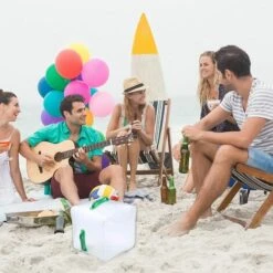 GRID COOL TSLBW 20L Réservoir D'eau Pliable Sac Conteneur Avec Robinet, Transporteur D'eau De Camping Pliable Portatif Transparent Pour Le Bureau, Le Camping, Les Jus De Fruits, Les Cocktails -Promos Récupération Magasin 66758203 3