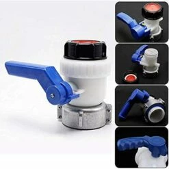 OCXIN Adaptateur De Réservoir D'eau IBC Universal Flap Tap Réservoir D'eau Raccord De Tuyau Adaptateur De Sortie Pour Robinet De Vidange De Réservoir D'eau, Rain Butt, Canister, Container (62mm) 9 OCXIN Adaptateur De Réservoir D'eau IBC Universal Flap Tap Réservoir D'eau Raccord De Tuyau Adaptateur De Sortie Pour Robinet De Vidange De Réservoir D'eau, Rain Butt, Canister, Container (62mm) -Promos Récupération Magasin 66965255 4