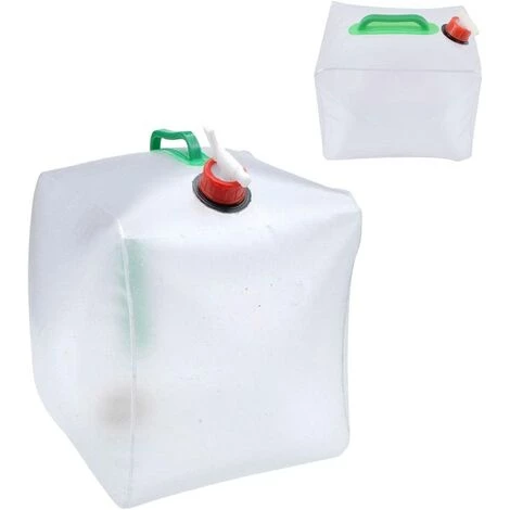 AOUGO Bidons D'eau Pliables 10L, Récipient à Eau Pour Sac à Dos | Pot D'eau Potable De Voiture Avec Poignée Robinet Bouchon à Vis, Pour Randonnée En Plein Air Pique-nique Voyage Barbecue Pique-nique, 10L (1pcs) 3 AOUGO Bidons D'eau Pliables 10L, Récipient à Eau Pour Sac à Dos | Pot D'eau Potable De Voiture Avec Poignée Robinet Bouchon à Vis, Pour Randonnée En Plein Air Pique-nique Voyage Barbecue Pique-nique, 10L (1pcs)