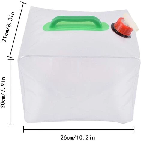 AOUGO Bidons D'eau Pliables 10L, Récipient à Eau Pour Sac à Dos | Pot D'eau Potable De Voiture Avec Poignée Robinet Bouchon à Vis, Pour Randonnée En Plein Air Pique-nique Voyage Barbecue Pique-nique, 10L (1pcs) 6 AOUGO Bidons D'eau Pliables 10L, Récipient à Eau Pour Sac à Dos | Pot D'eau Potable De Voiture Avec Poignée Robinet Bouchon à Vis, Pour Randonnée En Plein Air Pique-nique Voyage Barbecue Pique-nique, 10L (1pcs) – Image 4