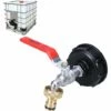 BAICCCF Robinet De Cuve De Récupération D'eau 1pcs Robinet De Réservoir Ibc 1000l Robinet De Récupération D'eau De Pluie, Adaptateur De Réservoir D'eau Ibc 1/2quot; Robinet De Collecte D'eau De Pluie Double, Robinet En Laiton En Pp Grossier T 1 BAICCCF Robinet De Cuve De Récupération D'eau 1pcs Robinet De Réservoir Ibc 1000l Robinet De Récupération D'eau De Pluie, Adaptateur De Réservoir D'eau Ibc 1/2quot; Robinet De Collecte D'eau De Pluie Double, Robinet En Laiton En Pp Grossier T -Promos Récupération Magasin 66995042 1