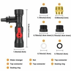 BAICCCF Robinet De Cuve De Récupération D'eau 1 Pièces Auto Aquarium Changeur D'eau Kit Adaptateur De Robinet Pompe De Changement D'eau Outils De Nettoyage Nettoyeur De Réservoir De Poisson -Promos Récupération Magasin 66995056 3