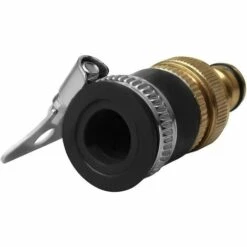 BAICCCF Robinet De Cuve De Récupération D'eau Connecteur De Robinet Rond 2 Pièces, Connecteurs De Tuyau En Laiton De 1/2 '' à 3/4 '' De Diamètre Adaptateur Universel De Robinet De Tuyau D'arrosage -Promos Récupération Magasin 66995064 5
