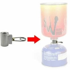 BAICCCF Robinet De Cuve De Récupération D'eau Pièces Camping En Plein Air Randonnée Poêle Adaptateur Réservoir De Gaz Soupape De Gonflage Réservoir De Gaz Joint De Remplissage Mutuel Camping Propane Réservoir De Gaz Adaptateur