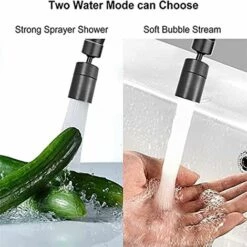 BAICCCF Robinet De Cuve De Récupération D'eau Aérateur De Robinet, Pivotant à 360 Degrés-2 Modes De Filtre De Robinet De Cuisine Réglable Pour Cuisine Salle De Bain, Avec Adaptateur 24 Mm Filetage Externe-22 Mm Interne 11 BAICCCF Robinet De Cuve De Récupération D'eau Aérateur De Robinet, Pivotant à 360 Degrés-2 Modes De Filtre De Robinet De Cuisine Réglable Pour Cuisine Salle De Bain, Avec Adaptateur 24 Mm Filetage Externe-22 Mm Interne -Promos Récupération Magasin 66995268 5