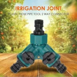 BAICCCF Robinet De Cuve De Récupération D'eau Adaptateur Séparateur De Tuyau D'arrosage 2 Pièces 2 Voies Pour Robinet Séparateur En Y Avec Tuyau De 3/4 Pouces -Promos Récupération Magasin 66995417 5