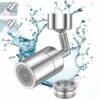 BAICCCF Robinet De Cuve De Récupération D'eau 1 Pièces, Aérateur De Robinet Pivotant Silve720, Aérateur à Double Fonction Grand Angle, Aérateur Rotatif, Robinet De Pulvérisateur Pour Cuisine, Salle De Bain Avec Adaptateurs De Buse M22 M24 2 BAICCCF Robinet De Cuve De Récupération D'eau 1 Pièces, Aérateur De Robinet Pivotant Silve720, Aérateur à Double Fonction Grand Angle, Aérateur Rotatif, Robinet De Pulvérisateur Pour Cuisine, Salle De Bain Avec Adaptateurs De Buse M22 M24 -Promos Récupération Magasin 66995457 1