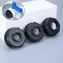 BAICCCF Robinet De Cuve De Récupération D'eau Pièces Adaptateur De Réservoir De Vidange Ibc Adaptateur De Couvercle De Réservoir D'eau En Plastique Vers Adaptateurs S60x6 Ibc Raccords Filetages épais Robinets 1/2 3/4 1 Pouce Noir 9 BAICCCF Robinet De Cuve De Récupération D'eau Pièces Adaptateur De Réservoir De Vidange Ibc Adaptateur De Couvercle De Réservoir D'eau En Plastique Vers Adaptateurs S60x6 Ibc Raccords Filetages épais Robinets 1/2 3/4 1 Pouce Noir -Promos Récupération Magasin 66995487 3