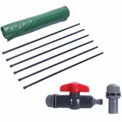 GROSMONDE 190L Récupérateur D'eau De Pluie Portable Vert -Promos Récupération Magasin 67386750 5