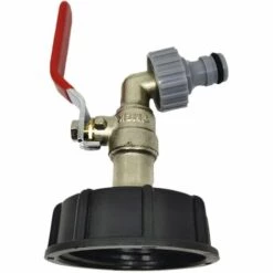YOOUYIDA Adaptateur De Réservoir De Robinet IBC Adaptateur De Vidange De Qualité Alimentaire Pour Robinet De Réservoir Fourre-tout En Laiton 1/2, IBC Robinet Cuve -Promos Récupération Magasin 67467107 3