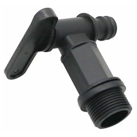 QERSTA Robinet Cuve Plastique,Adaptateur De Boîte De Rangement D'eau IBC,Adaptateur Robinet Tuyau Arrosage,pour Recuperateur Eau De Pluie, Réservoir De Carburant (Plastique),une Pièce, Noir,Fonepro 3 QERSTA Robinet Cuve Plastique,Adaptateur De Boîte De Rangement D'eau IBC,Adaptateur Robinet Tuyau Arrosage,pour Recuperateur Eau De Pluie, Réservoir De Carburant (Plastique),une Pièce, Noir,Fonepro