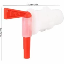 FLYME 3pcs Ménage Brassage Bière Seau En Plastique Distributeur De Robinet En Plastique Rouge Robinet De Bière Distributeur De Bière -Promos Récupération Magasin 67637494 3
