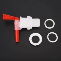 FLYME 3pcs Ménage Brassage Bière Seau En Plastique Distributeur De Robinet En Plastique Rouge Robinet De Bière Distributeur De Bière -Promos Récupération Magasin 67637494 4