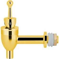 FLYME Robinet De Baril De Vin Robinet En Cuivre Pour Vin, Baril De Bière, Distributeur De Boissons, Robinet De Remplacement(12mm-d'or) 8 FLYME Robinet De Baril De Vin Robinet En Cuivre Pour Vin, Baril De Bière, Distributeur De Boissons, Robinet De Remplacement(12mm-d'or) -Promos Récupération Magasin 67637772 2