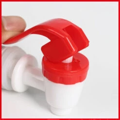 FLYME 3pcs Robinets De Distributeur D'eau En Plastique 12mm Fileté En Plastique Rouge Blanc -Promos Récupération Magasin 67637879 3