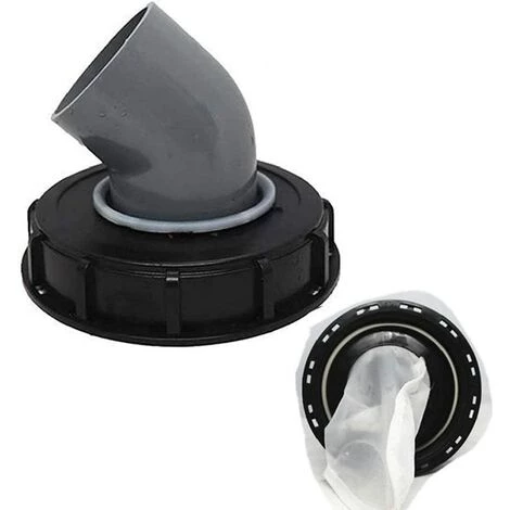 ENLENK Couvercle En Plastique De Tonne De Tonne 163mm 45 Degrés Eau De Pluie Couvercle De Couvercle De Couvercle De Couvercle De Couvercle De Couvercle De Chapeau De Couvercle Noir Noir, Tuyau De Jardin 6 ENLENK Couvercle En Plastique De Tonne De Tonne 163mm 45 Degrés Eau De Pluie Couvercle De Couvercle De Couvercle De Couvercle De Couvercle De Couvercle De Chapeau De Couvercle Noir Noir, Tuyau De Jardin – Image 4
