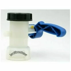 ECHOO Vanne Pour Cuve IBC 1000 Litres 2" / 62 Mm Vanne Papillon Intégrée En Plastique DN40 (62 Mm),SEMAket -Promos Récupération Magasin 67696942 4