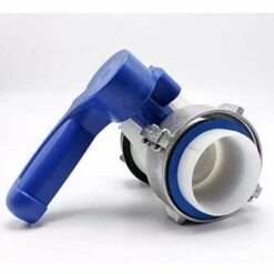 AOUGO Adaptateur De Vidange Papillon Pour Réservoir IBC DN80 - Diamètre Intérieur 75 Mm - Raccord De Tuyau Adaptateur De Vidange Pour Robinet De Jardin -Promos Récupération Magasin 67703898 3