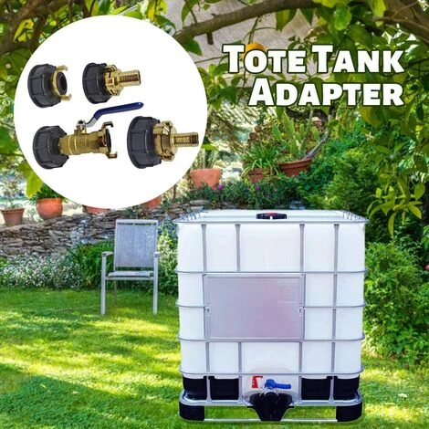 AOUGO Adaptateur IBC S60x6 Vanne Robinet Jardin 3/4,Sortie Raccord Rapide 20/25mm Récupérateurs Eau De Pluie Raccord,IBC Adaptateur De Réservoir D'eau Pour IBC D'adaptateur De Cuve (3/4Tête Carte+vanne) 6 AOUGO Adaptateur IBC S60x6 Vanne Robinet Jardin 3/4,Sortie Raccord Rapide 20/25mm Récupérateurs Eau De Pluie Raccord,IBC Adaptateur De Réservoir D'eau Pour IBC D'adaptateur De Cuve (3/4Tête Carte+vanne) – Image 4