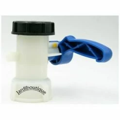 KAEJYIUT Vanne Pour Cuve IBC 1000 Litres 2" / 62 Mm Vanne Papillon Intégrée En Plastique DN40 (62 Mm) -Promos Récupération Magasin 68156016 4