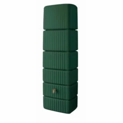 4rain Cuve Murale Slim 300 L, Verte - 211802