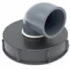 MULTITANKS Couvercle 15cm Avec Coude PVC 90° Pour Cuve IBC 1000 Litres - 2'' X 63mm -Promos Récupération Magasin 9190176 1