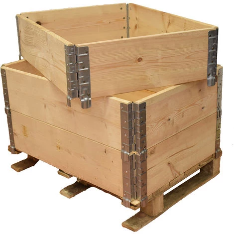 MULTITANKS Réhausse De Palette En Bois Naturel 800 X 600mm 5 MULTITANKS Réhausse De Palette En Bois Naturel 800 X 600mm – Image 3